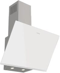 ORION Davlumbaz 60cm açılı beyaz tek cam