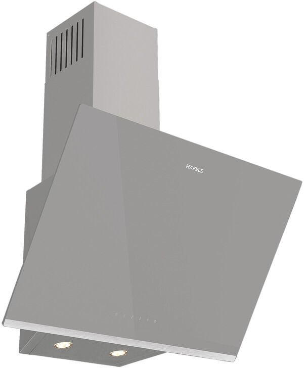 ORION Davlumbaz 60cm açılı gri tek cam