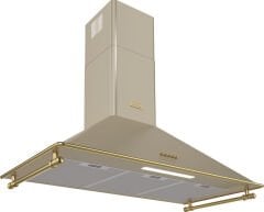 VINTAGE Davlumbaz 90cm klasik krem