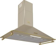 VINTAGE Davlumbaz 90cm klasik krem