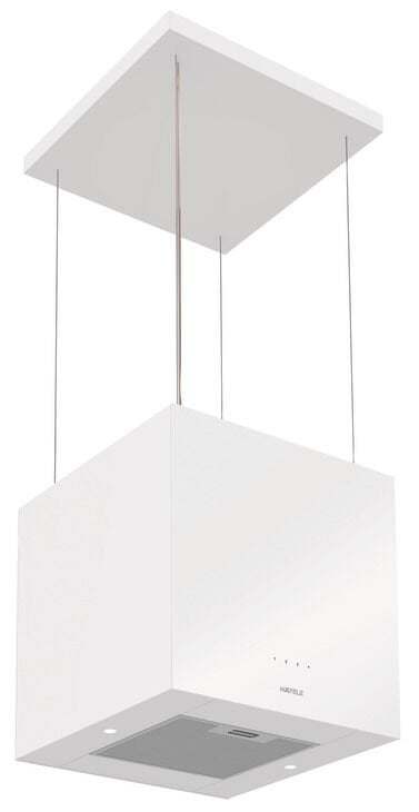 POLAR Davlumbaz 40cm abajur beyaz cam