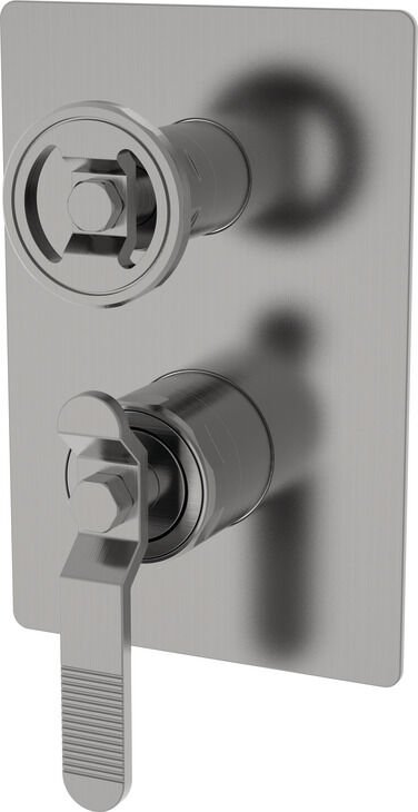 LOFT Ankastre banyo bataryası, titanyum