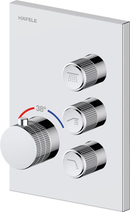 MASTERMIX 2F Ankastre banyo bataryası,parlak krom