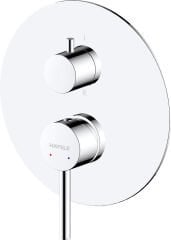 NEOMIX R 2F Ankastre banyo bataryası,parlak krom