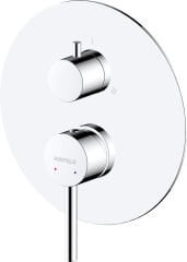 NEOMIX R 3F Ankastre banyo bataryası,parlak krom