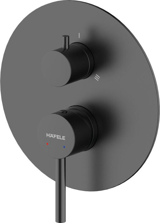 NEOMIX R 3F Ankastre banyo bataryası,mat siyah