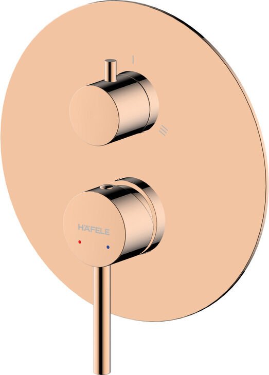 NEOMIX R 3F Ankastre banyo bataryası,parlak rose