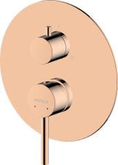 NEOMIX R 3F Ankastre banyo bataryası,parlak rose