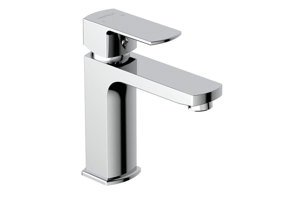 SOLAR Lavabo bataryası, parlak krom