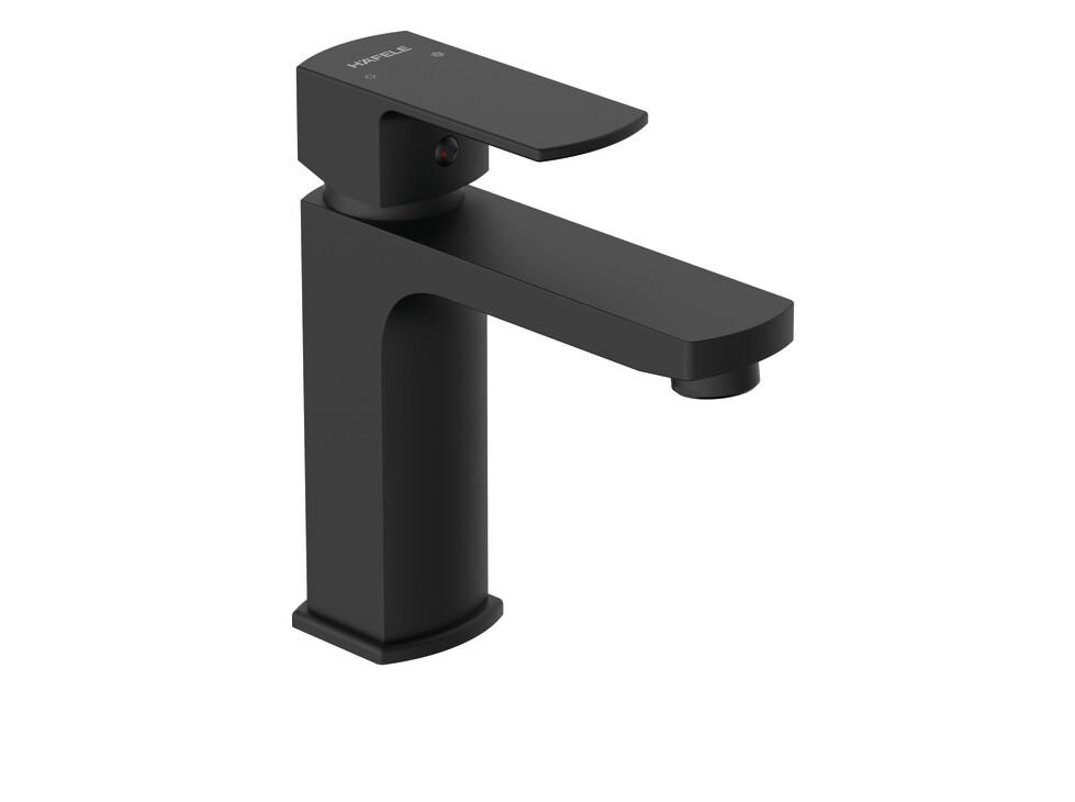 SOLAR Lavabo bataryası, mat siyah