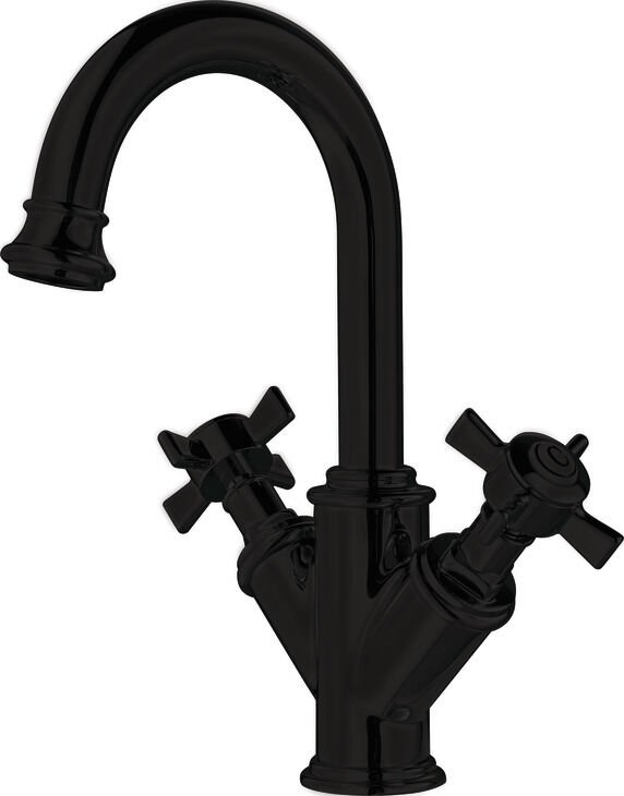 MONET Lavabo bataryası, mat siyah