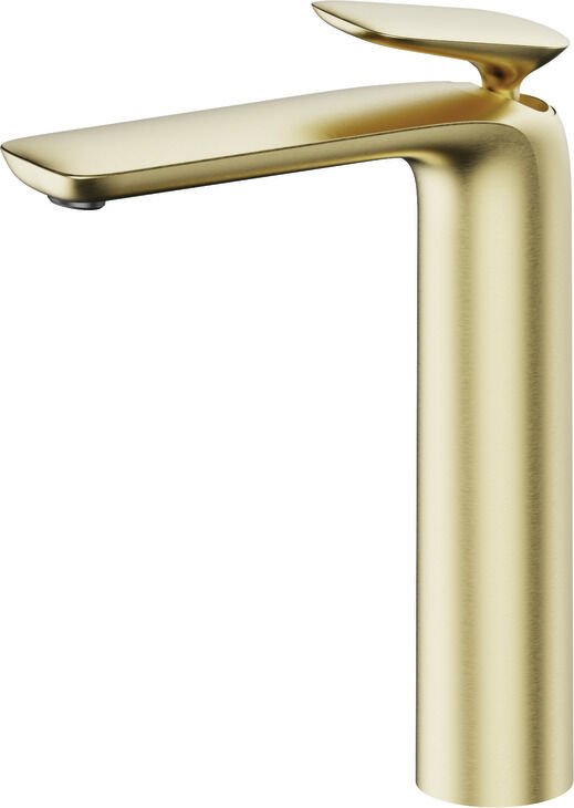 ZEN Yüksek lavabo bataryası, mat altın