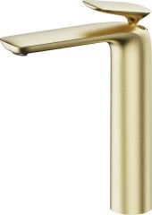 ZEN Yüksek lavabo bataryası, mat altın