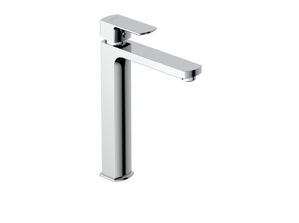 SOLAR Yüksek lavabo bataryası,parlak krom