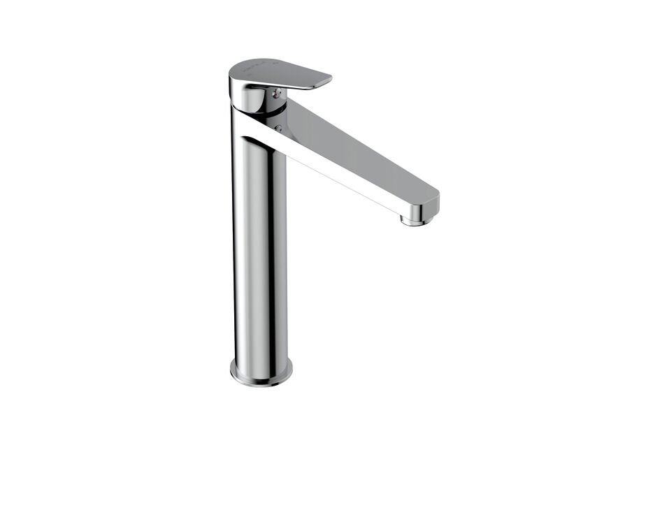 VOG Yüksek lavabo bataryası, parlak krom