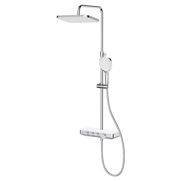 AQUAFLEX Termostatik Duş Sistemi Parlak Krom