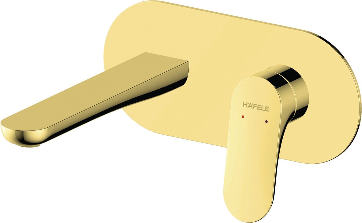 SOFIA Ankastre lavabo bataryası,parlak altın