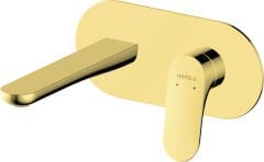 SOFIA Ankastre lavabo bataryası,parlak altın