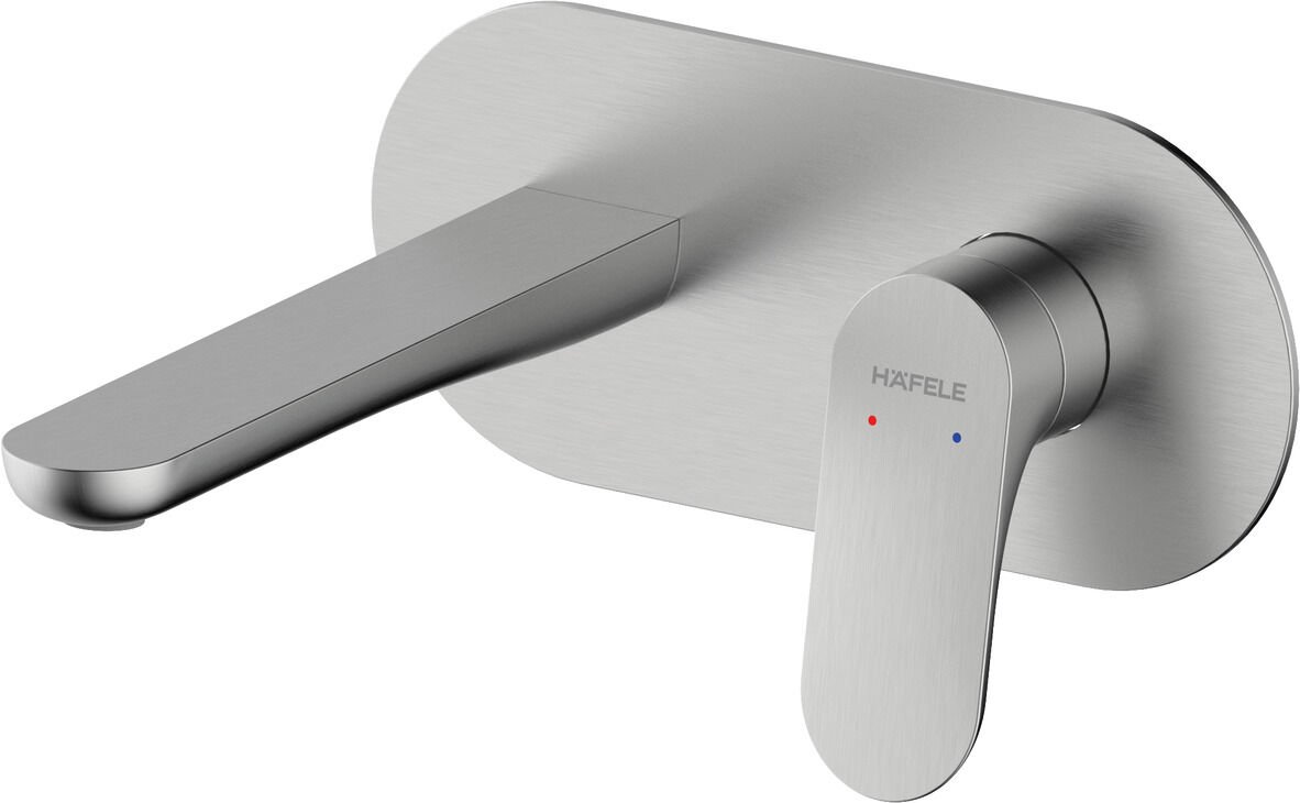 SOFIA Ankastre lavabo bataryası,paslanmaz çelik renkli