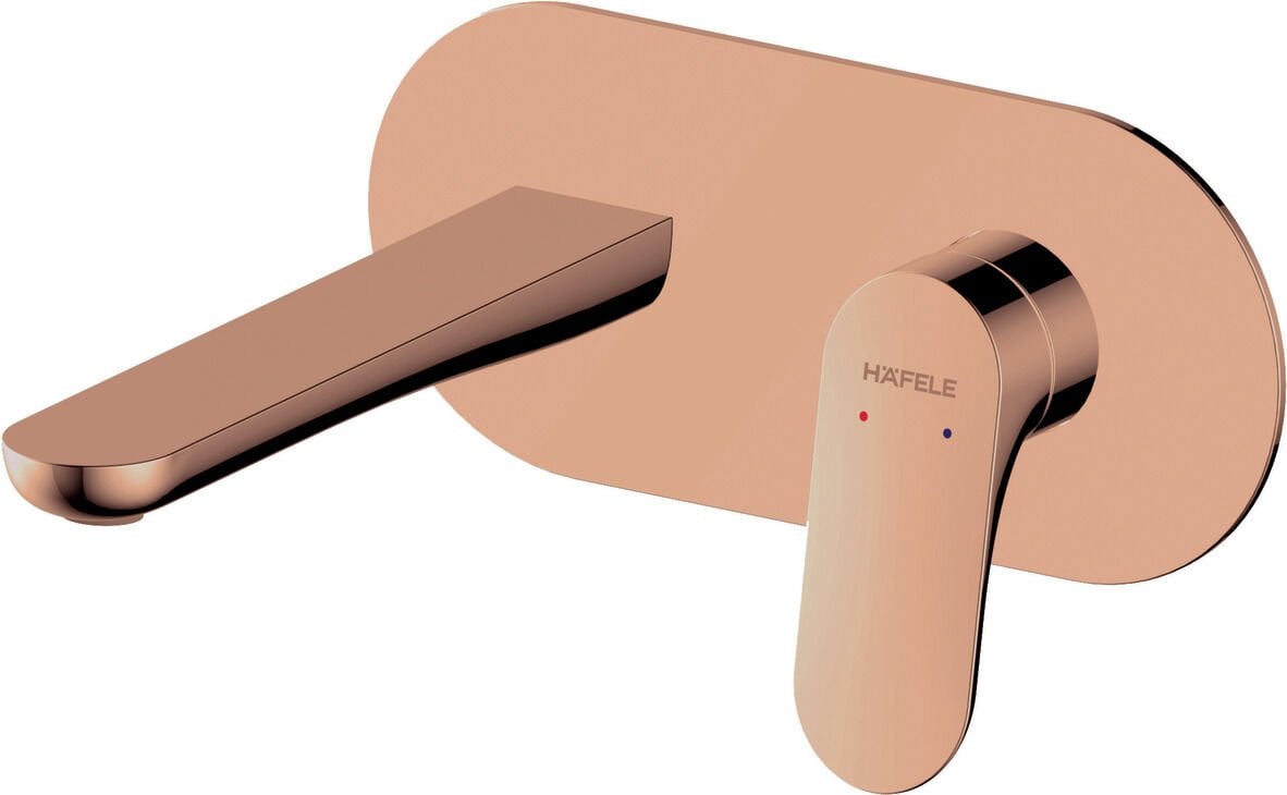 SOFIA Ankastre lavabo bataryası,parlak rose