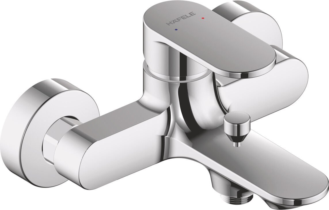 RENOA Banyo bataryası, parlak krom