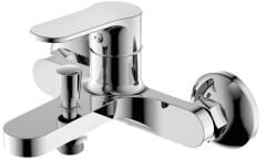 CENTRO Banyo bataryası, parlak krom