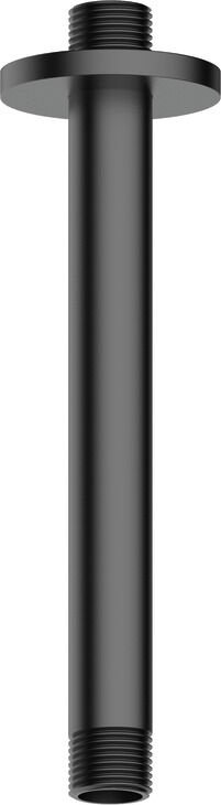 NEO R Tavandan tepe duşu borusu,mat siyah