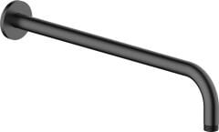 NEO R Duvardan tepe duşu borusu,mat siyah