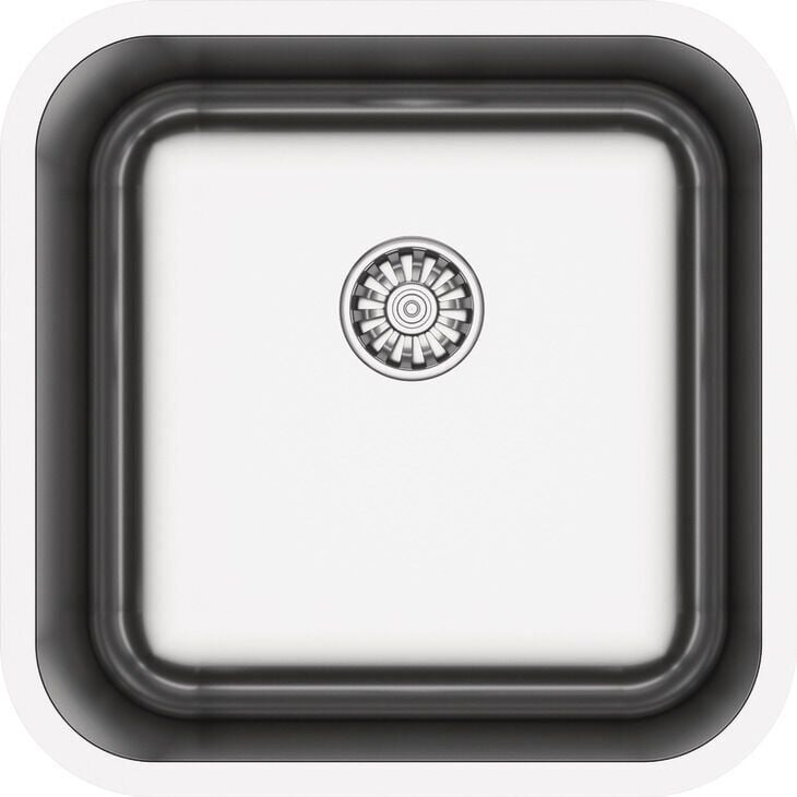 ENNA02 Eviye, tezg.altı,445x445mm,parlak