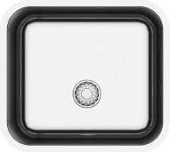 ENNA03 Eviye, tezg.altı,495x445mm,parlak