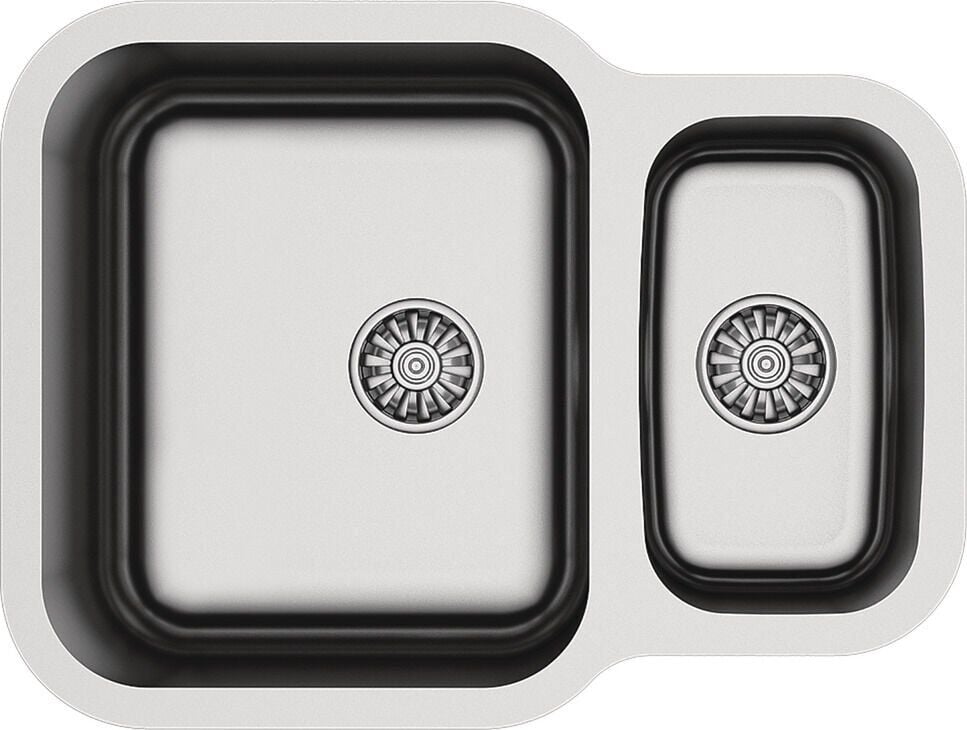 ENNA05 Eviye, tezg.altı,610x452mm,parlak