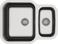 ENNA05 Eviye, tezg.altı,610x452mm,parlak