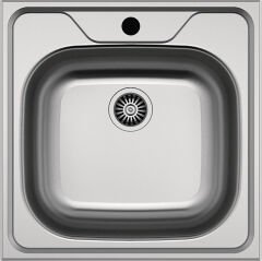 CAPUA01 Eviye, tezg.üstü,480x480mm,satin