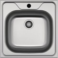 CAPUA01 Eviye, tezg.üstü,480x480mm,satin