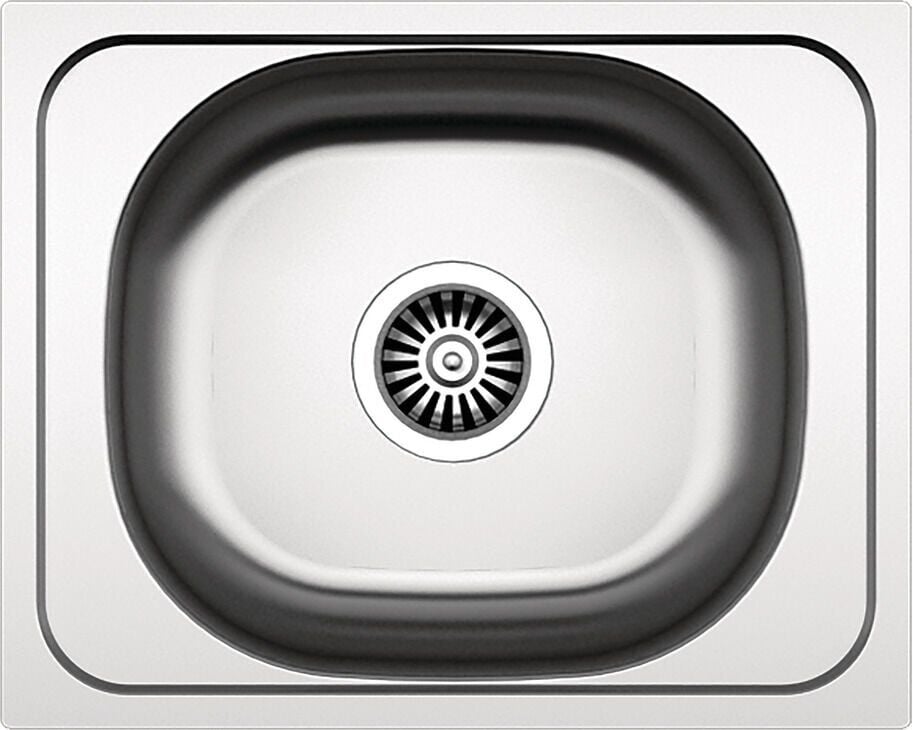 CAPUA02 Eviye, tezg.üstü,500x400mm,satin