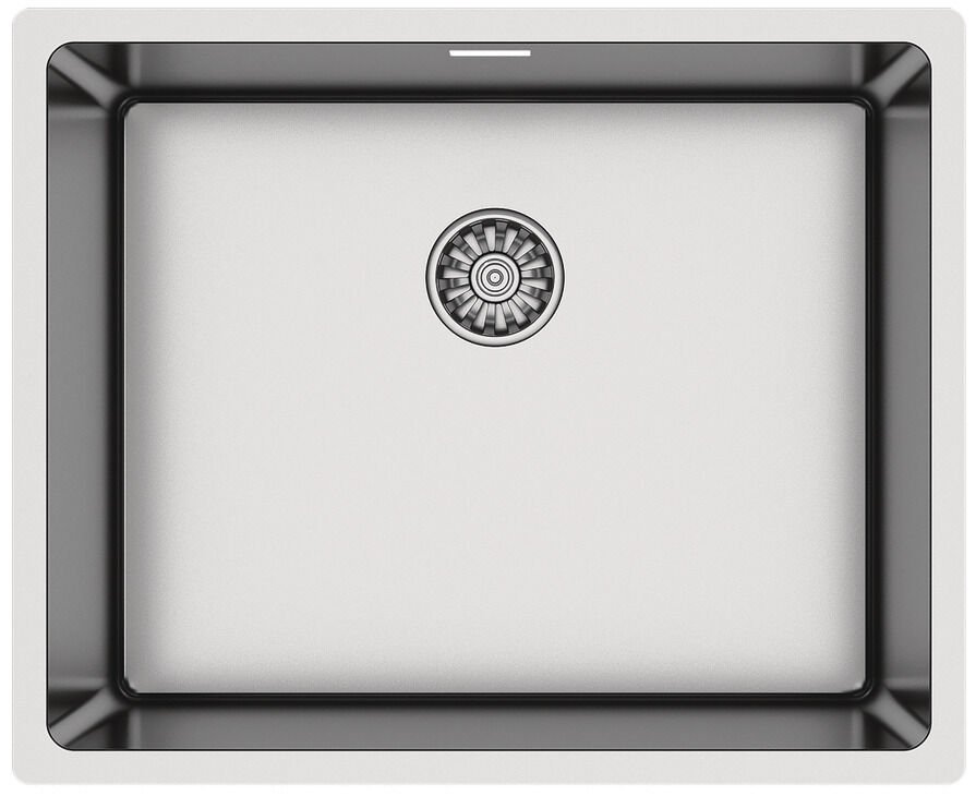 NOVARA05 Eviye,540x440mm,pas.çel.fırçalı