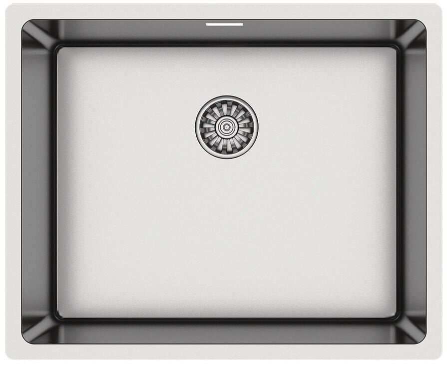 NOVARA05 Eviye,540x440mm,pas.çel.fırçalı