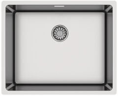 NOVARA05 Eviye,540x440mm,pas.çel.fırçalı