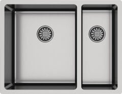 NOVARA06 Eviye,580x440mm,pas.çel.fır.sol