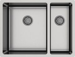 NOVARA06 Eviye,580x440mm,pas.çel.fır.sol