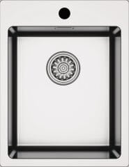 NOVARA09 Eviye,390x505mm,pas.çel.fırçalı