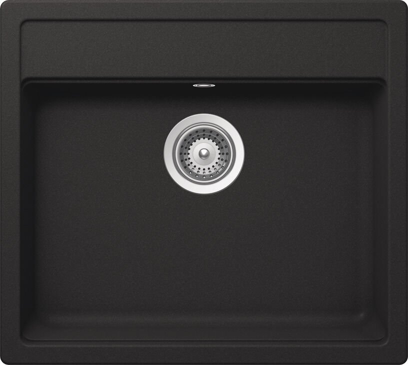 ADELA Carbon granit eviye, 570x510mm