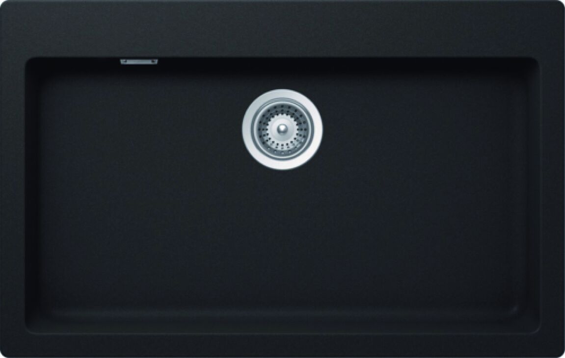 LARGE Carbon granit eviye, 790x500mm