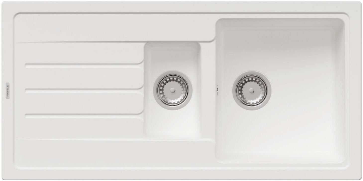 GRANO White granit eviye, 1000x500