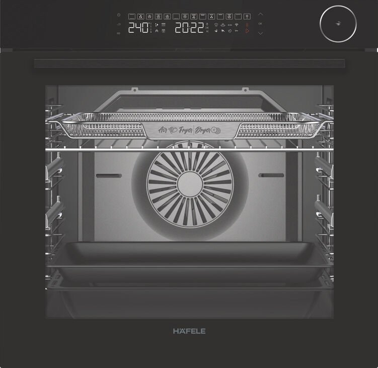 MAXIMA Fırın 13F 60 cm siyah cam