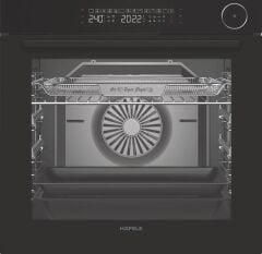 MAXIMA Fırın 13F 60 cm siyah cam