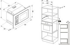ETERNAL Mikrodalga fırın ank 20L inox