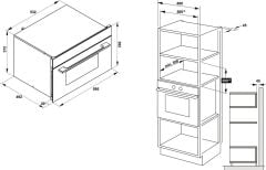 MAXIMA Kompakt mikrodalgalı ank 34L syh