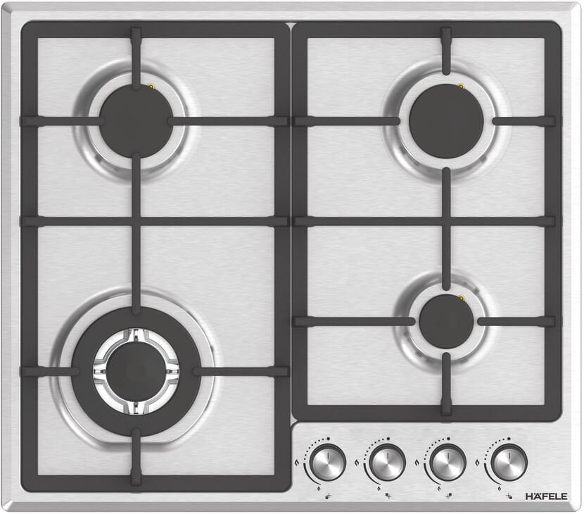 CONTEMPO Ocak gazlı 60cm 3G1W inox