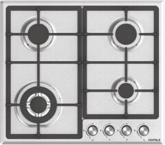 CONTEMPO Ocak gazlı 60cm 3G1W inox